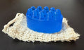 Spearmint massage soap bar with sisal bag